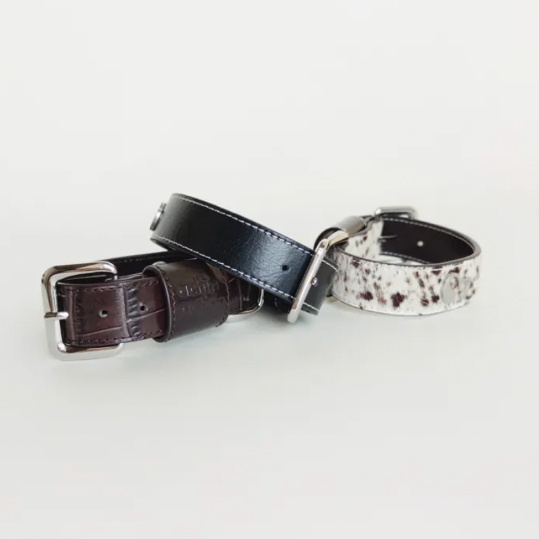 Vintage Leather Dog Collar