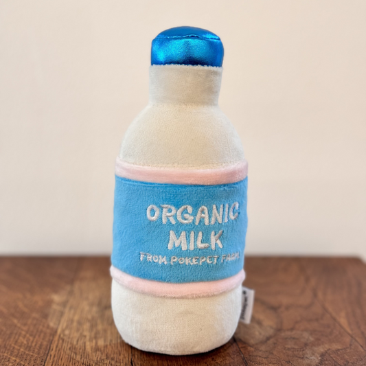 Milk Bottle Dog Toy