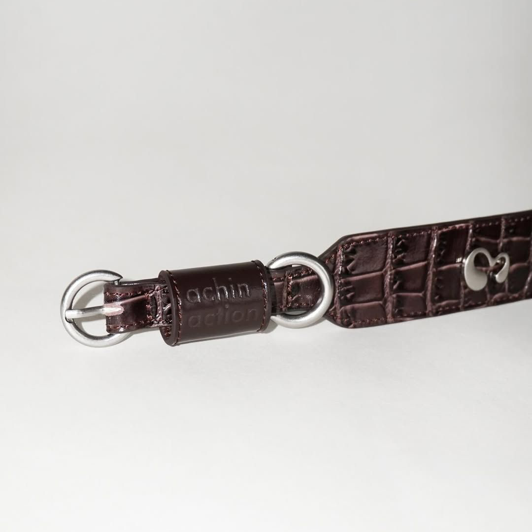 Wide Leather Dog Collar – For Small & Medium Dogs