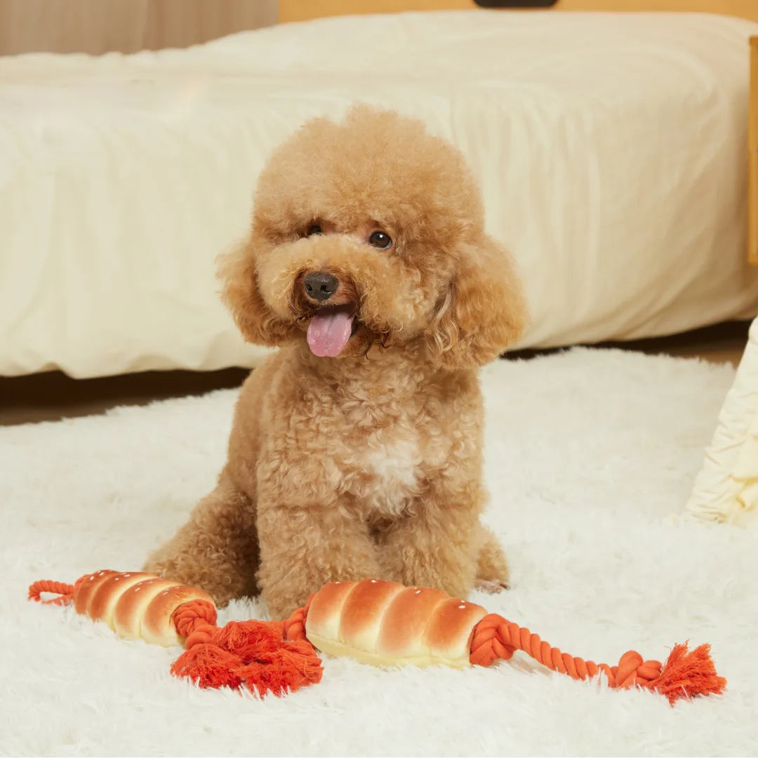 Sausage Bun Tug Toy