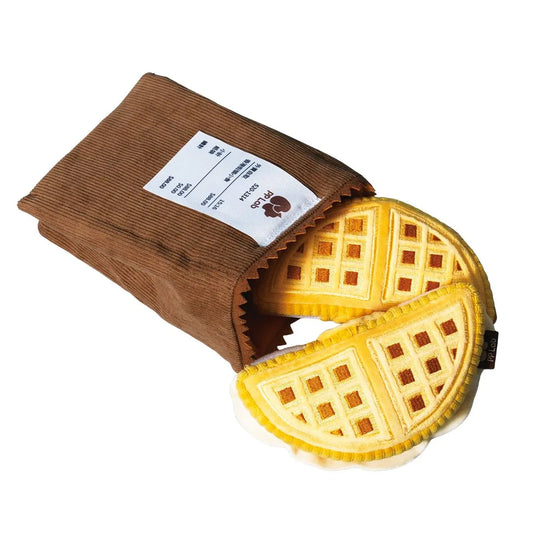 Waffle + Paper Bag Combo - Dog Sniffing Toy