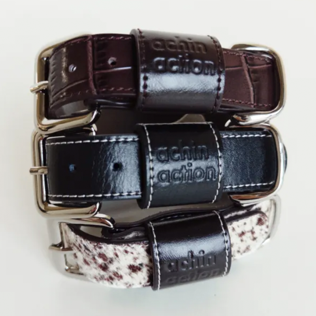 Vintage Leather Dog Collar