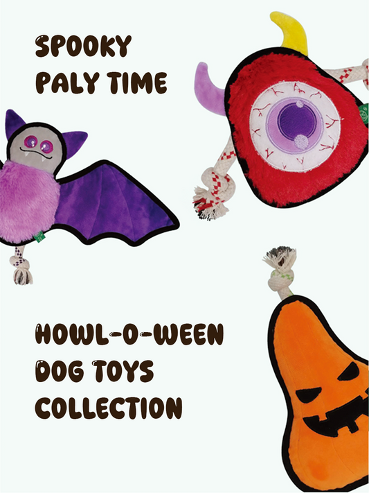 Halloween Eco-Friendly Plush Pet Toy - Bat