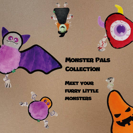 Monster Pals Plush Pet Toys 👾