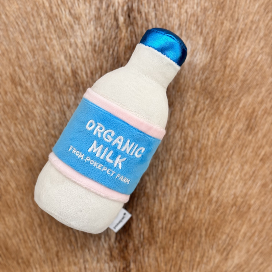 Milk Bottle Dog Toy