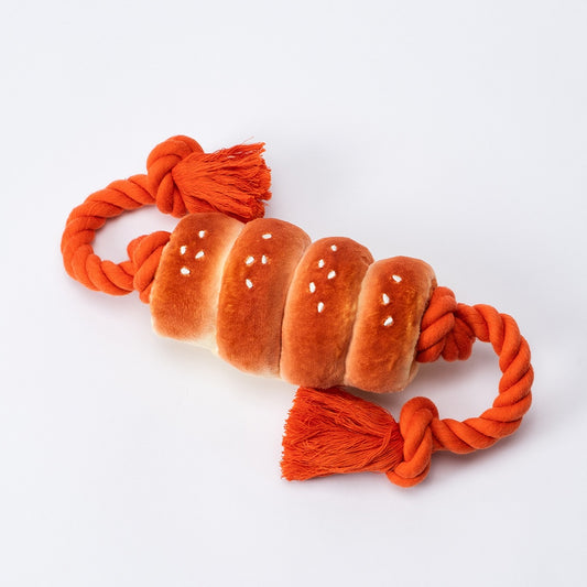 Sausage Bun Tug Toy