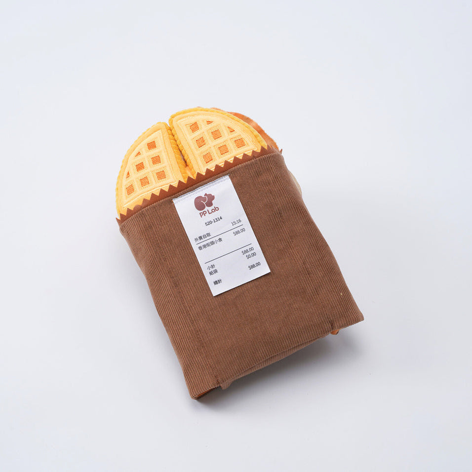 Waffle + Paper Bag Combo - Dog Sniffing Toy