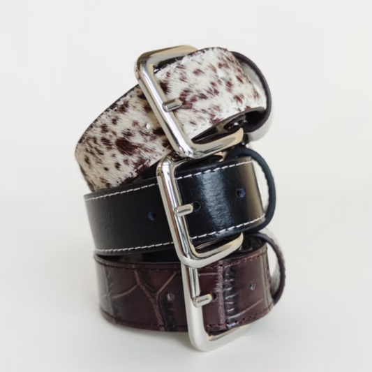 Vintage Leather Dog Collar